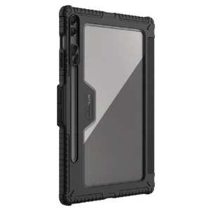 Nillkin Bumper Leather Case Pro case for Samsung Galaxy Tab S9 FE+ - blackeng
