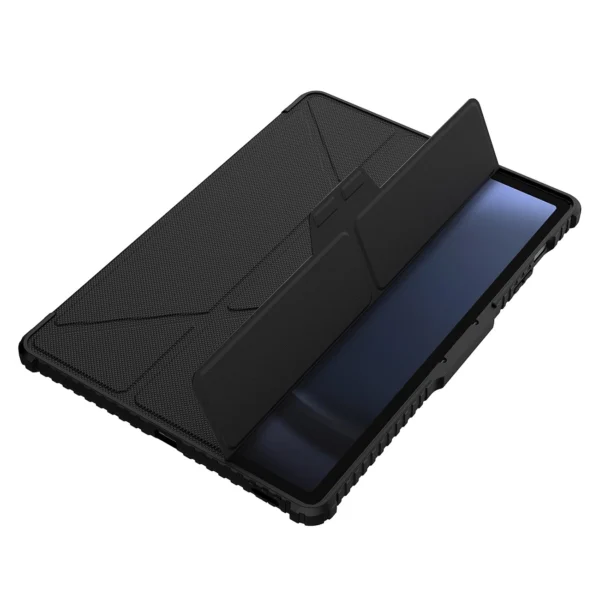 Nillkin Bumper Leather Case Pro case for Samsung Galaxy Tab S9 FE+ - blackeng