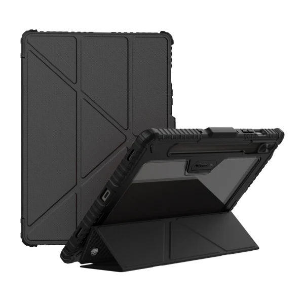 Nillkin Bumper Leather Case Pro case for Samsung Galaxy Tab S9 - blackeng