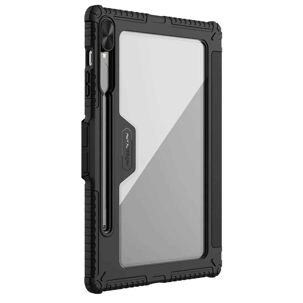 Nillkin Bumper Leather Case Pro case for Samsung Galaxy Tab S9+ - blackeng