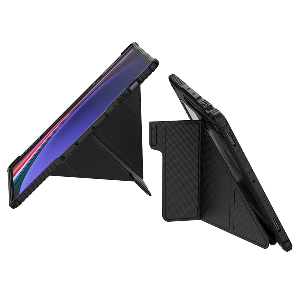 Nillkin Bumper Leather Case Pro case for Samsung Galaxy Tab S9+ - blackeng