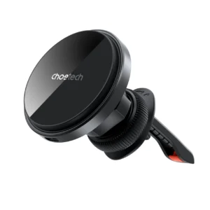 Choetech T204-F magnetic car holder with 15W wireless charging - blackeng