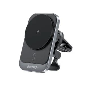 Choetech T206-F car holder with inductive charger up to 15W - blackeng