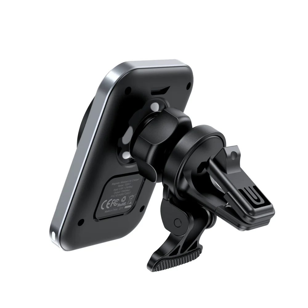 Choetech T206-F car holder with inductive charger up to 15W - blackeng