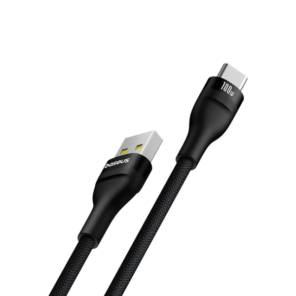 Baseus Flash 2 USB-A / USB-C cable 100W 2 m - blackeng