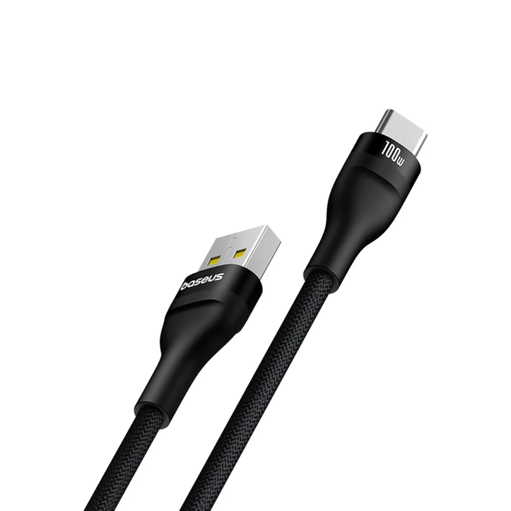 Baseus Flash 2 USB-A / USB-C cable 100W 1 m - blackeng