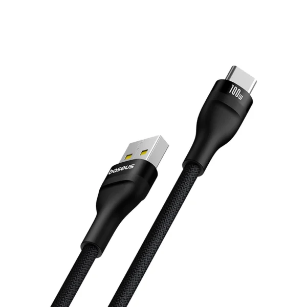 Baseus Flash 2 USB-A / USB-C cable 100W 1 m - blackeng