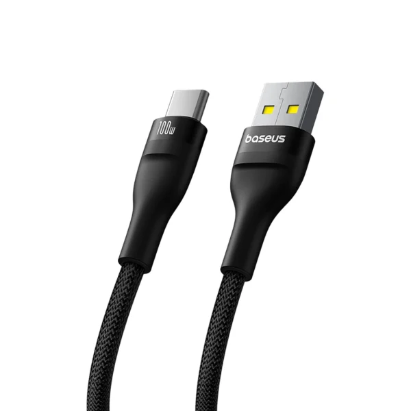 Baseus Flash 2 USB-A / USB-C cable 100W 1 m - blackeng