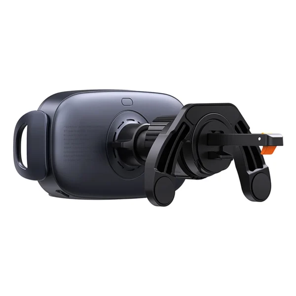 Baseus LightChaser BS-CM029 car holder with triple coil inductive charger - blackeng