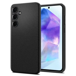 Spigen Liquid Air Case for Samsung Galaxy A55 5G - Matte Blackeng