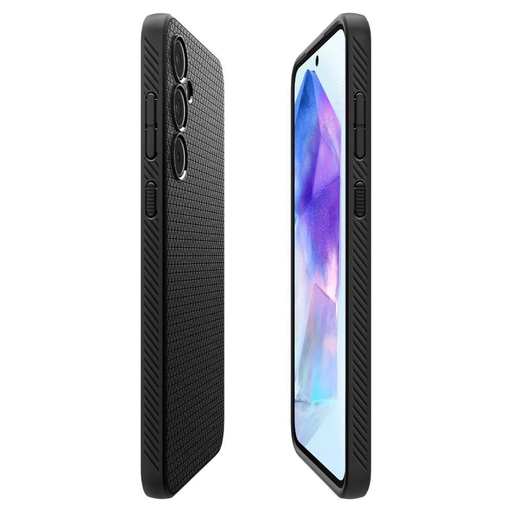 Spigen Liquid Air Case for Samsung Galaxy A55 5G - Matte Blackeng