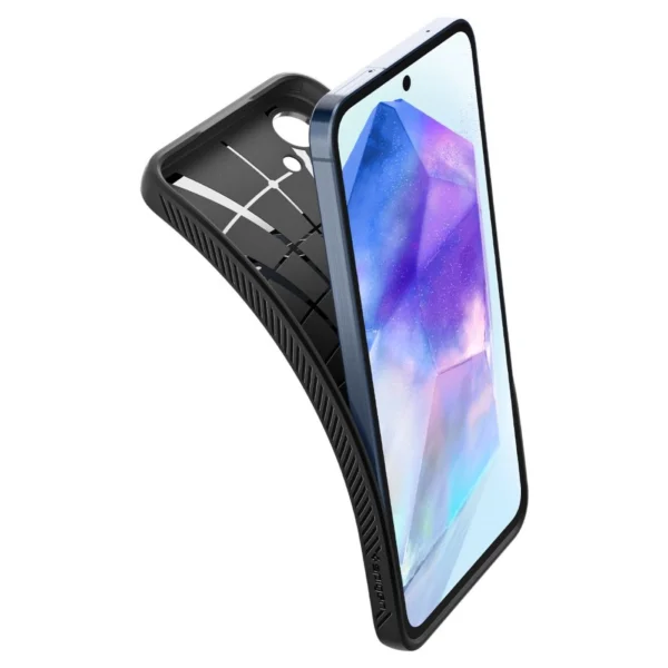 Spigen Liquid Air Case for Samsung Galaxy A55 5G - Matte Blackeng