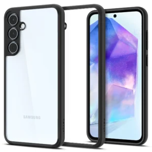 Spigen Ultra Hybrid Case for Samsung Galaxy A55 5G - Matte Blackeng