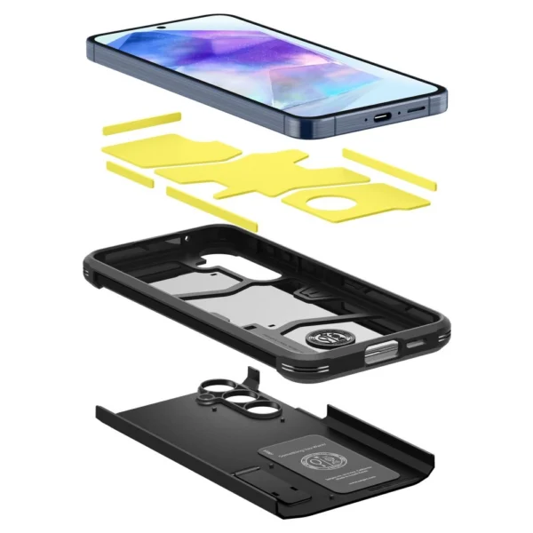 Spigen Tough Armor Case for Samsung Galaxy A55 5G - Blackeng