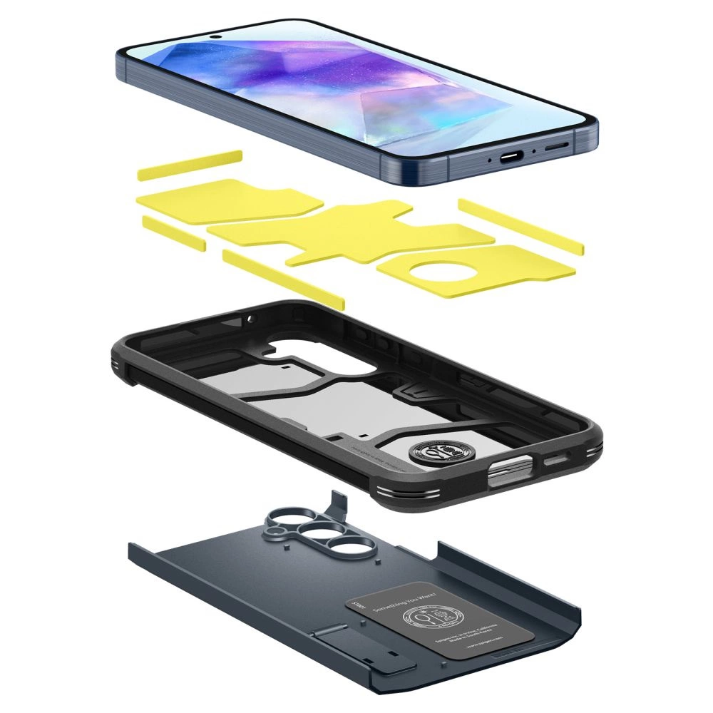Spigen Tough Armor Case for Samsung Galaxy A55 5G - Grayeng