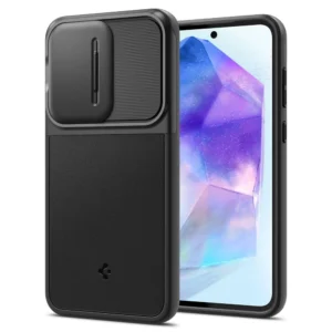 Spigen Optik Armor Case for Samsung Galaxy A55 5G - Blackeng