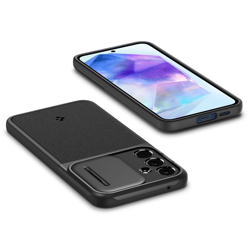Spigen Optik Armor Case for Samsung Galaxy A55 5G - Blackeng
