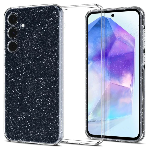 Spigen Liquid Crystal Case for Samsung Galaxy A55 5G - Clear Glittereng
