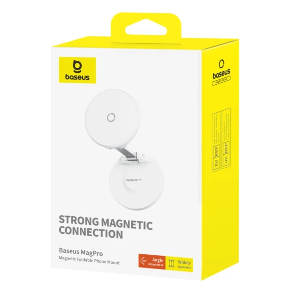 [RETURNED ITEM] Baseus MagPro foldable magnetic holder for the phone - whiteeng