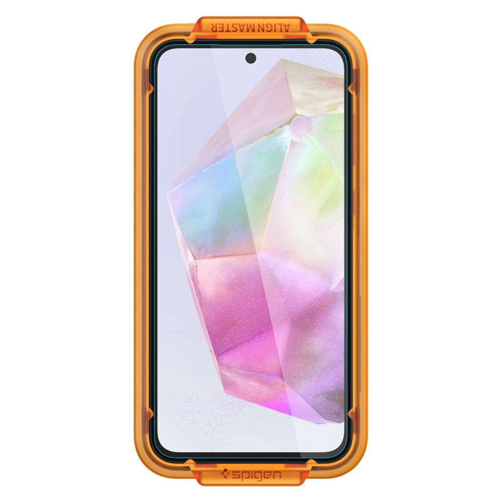 Spigen Glass tR AlignMaster 2 Pack - Samsung Galaxy A35eng