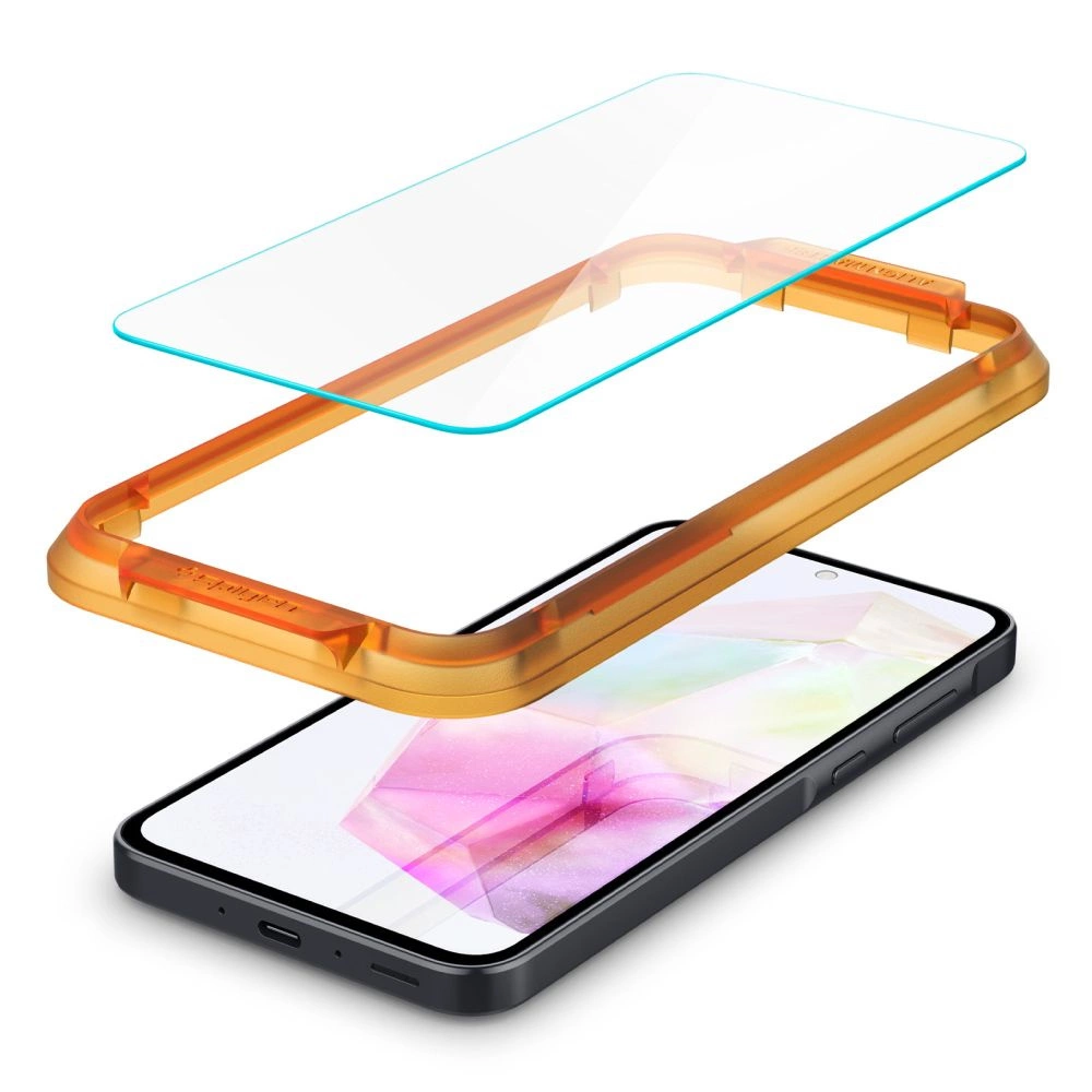 Spigen Glass tR AlignMaster 2 Pack - Samsung Galaxy A35eng