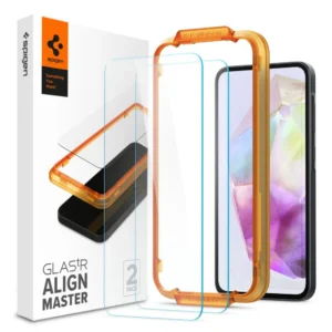 Spigen Glass tR AlignMaster 2 Pack - Samsung Galaxy A35eng