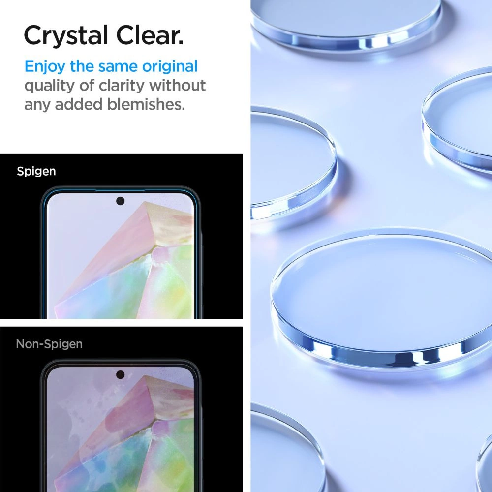 Spigen Glass tR AlignMaster 2 Pack - Samsung Galaxy A35eng