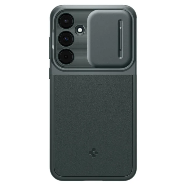 Spigen Optik Armor Case for Samsung Galaxy A55 5G - Dark Greeneng