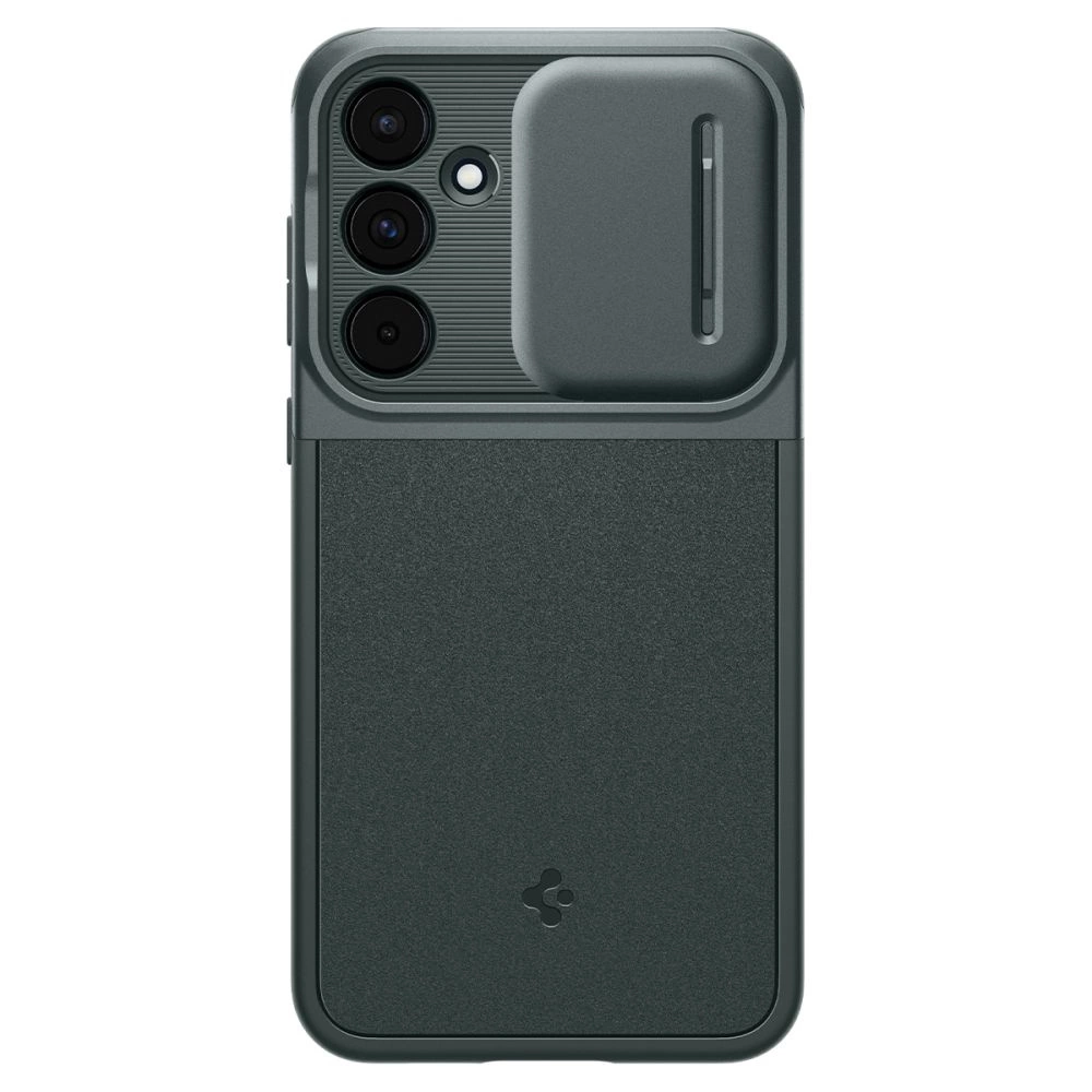Spigen Optik Armor Case for Samsung Galaxy A55 5G - Dark Greeneng