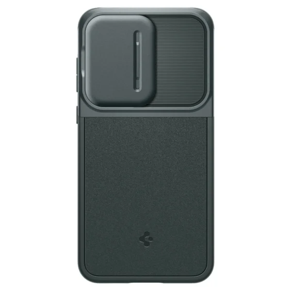 Spigen Optik Armor Case for Samsung Galaxy A55 5G - Dark Greeneng