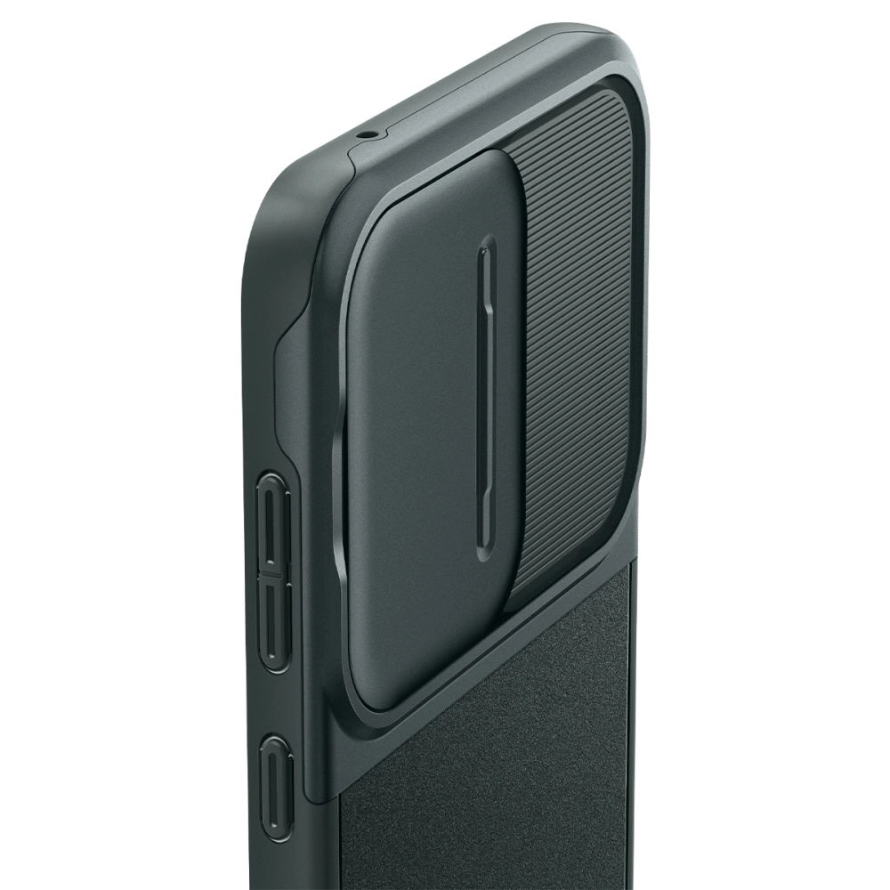 Spigen Optik Armor Case for Samsung Galaxy A55 5G - Dark Greeneng
