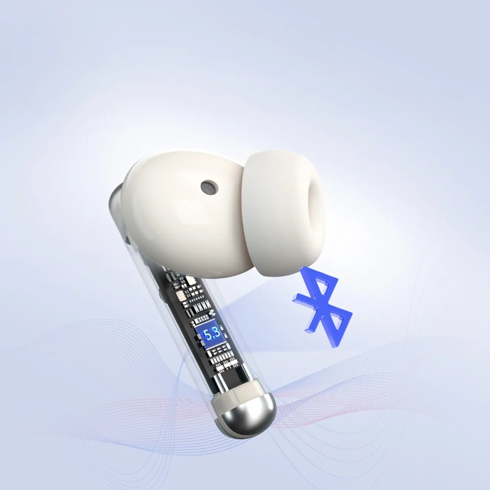 Tronsmart Soundi R4 Wireless Bluetooth 5.3 ENC Headphones - Whiteeng