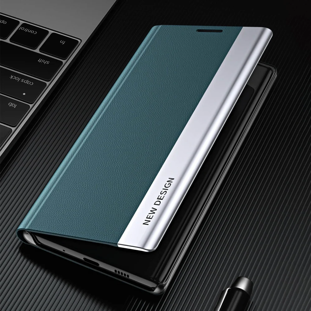 Sleep Case Pro case for Samsung Galaxy A54 5G with flip stand, blackeng