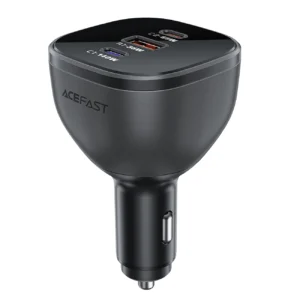 Acefast B14 car charger 165W 2x USB-C 1x USB-A - blackeng