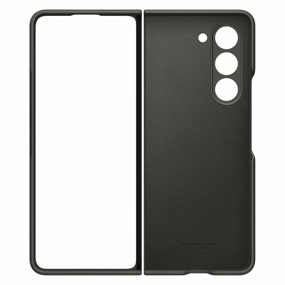 [RETURNED ITEM] Silicone Case Set for Samsung Galaxy Z Fold 5 Slim Case with Stylus + 25W USB C Wall Charger - Blackeng