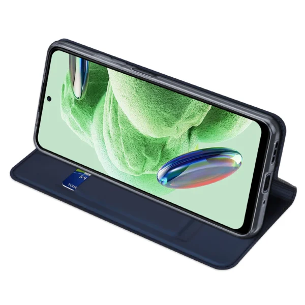 [RETURNED ITEM] Dux Ducis Skin Pro case for Xiaomi Redmi Note 12 Pro+ flip cover card wallet stand blueeng