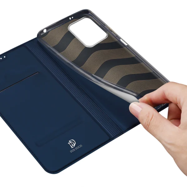 [RETURNED ITEM] Dux Ducis Skin Pro case for Xiaomi Redmi Note 12 Pro+ flip cover card wallet stand blueeng