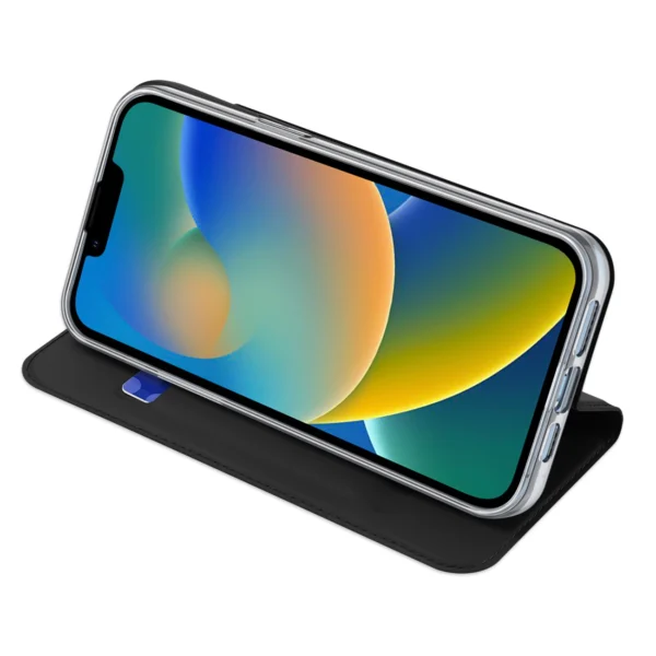 [RETURNED ITEM] Dux Ducis Skin Pro Holster Flip Cover for iPhone 14 Plus blackeng