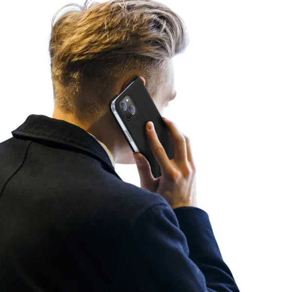 [RETURNED ITEM] Dux Ducis Skin Pro Holster Flip Cover for iPhone 14 Plus blackeng