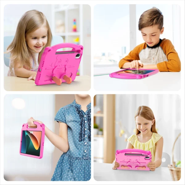 [RETURNED ITEM] Dux Ducis Panda Safe for Children Kids Soft Case for Xiaomi Pad 5 Pro / Pad 5 Pinkeng