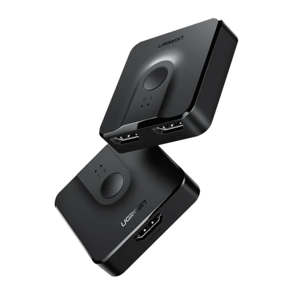 [RETURNED ITEM] Ugreen switch HDMI splitter switch - 2x HDMI 4K 60Hz black (CM217)eng