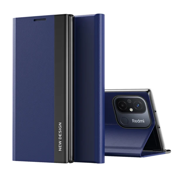 Sleep Case Pro case for Xiaomi Redmi Note 12 Pro / Poco X5 Pro 5G with flip stand blueeng
