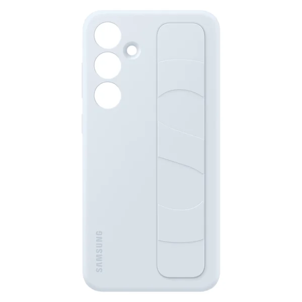 [RETURNED ITEM] Samsung Standing Grip Case EF-GS921CLEGWW with holder / stand for Samsung Galaxy S24 - light blueeng