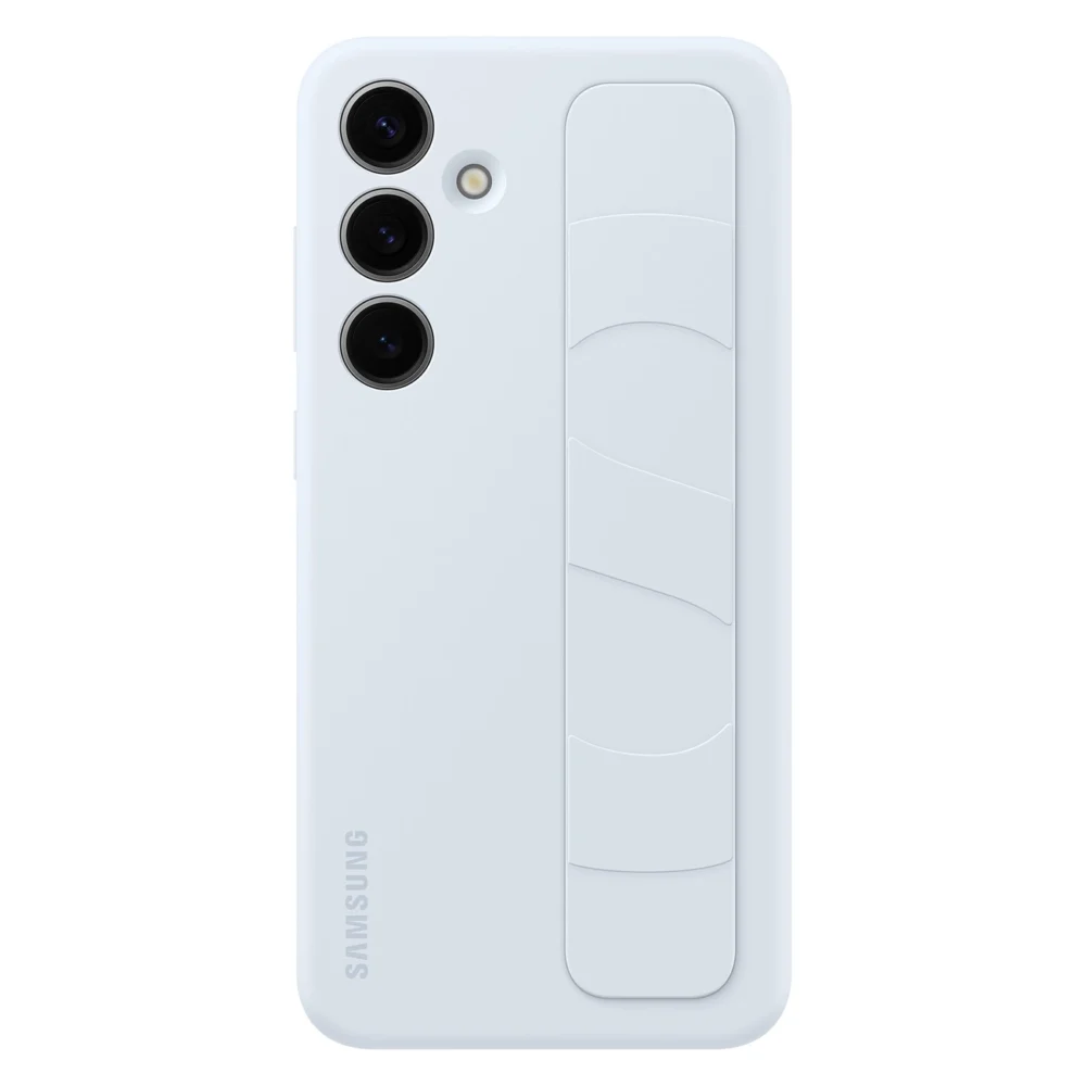 [RETURNED ITEM] Samsung Standing Grip Case EF-GS921CLEGWW with holder / stand for Samsung Galaxy S24 - light blueeng