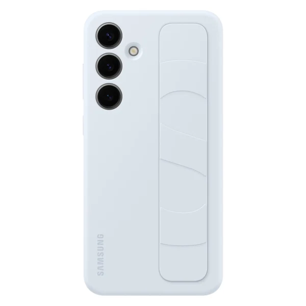 [RETURNED ITEM] Samsung Standing Grip Case EF-GS921CLEGWW with holder / stand for Samsung Galaxy S24 - light blueeng