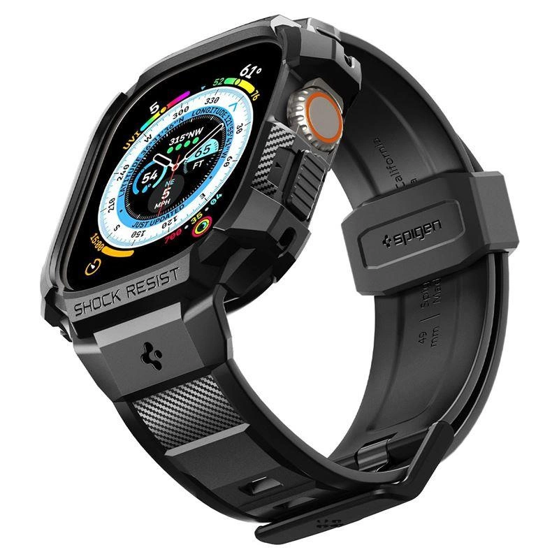 [RETURNED ITEM] Spigen RUGGED ARMOR "PRO" Apple Watch ULTRA (49MM) BLACKeng