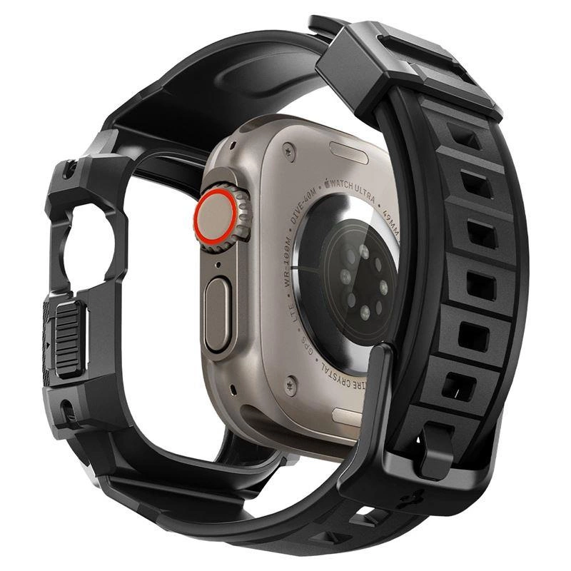 [RETURNED ITEM] Spigen RUGGED ARMOR "PRO" Apple Watch ULTRA (49MM) BLACKeng