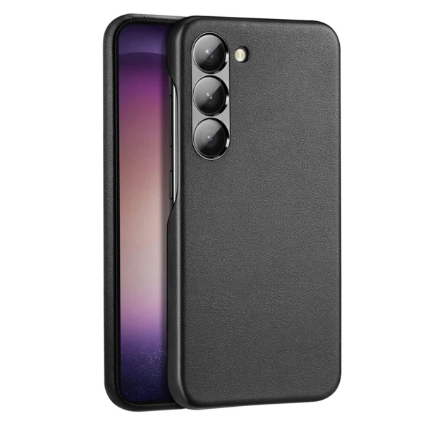 [RETURNED ITEM] Dux Ducis Grit case for Samsung Galaxy S23 elegant case made of artificial leather blackeng