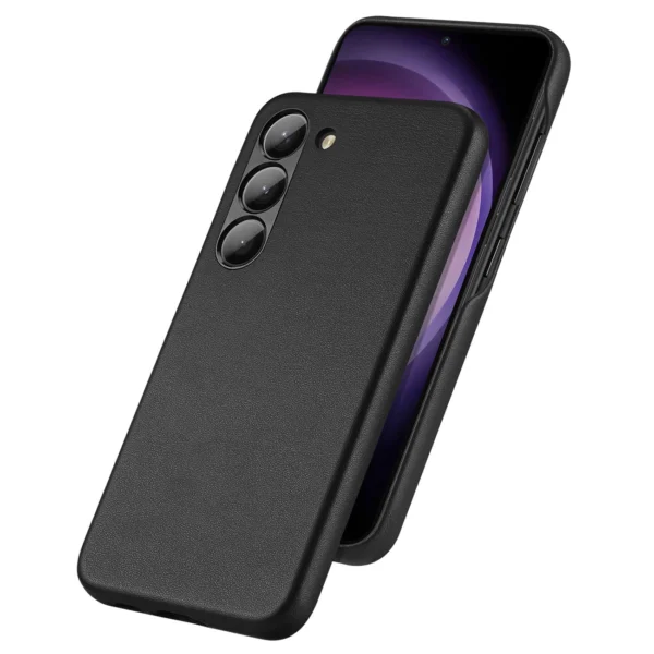 [RETURNED ITEM] Dux Ducis Grit case for Samsung Galaxy S23 elegant case made of artificial leather blackeng