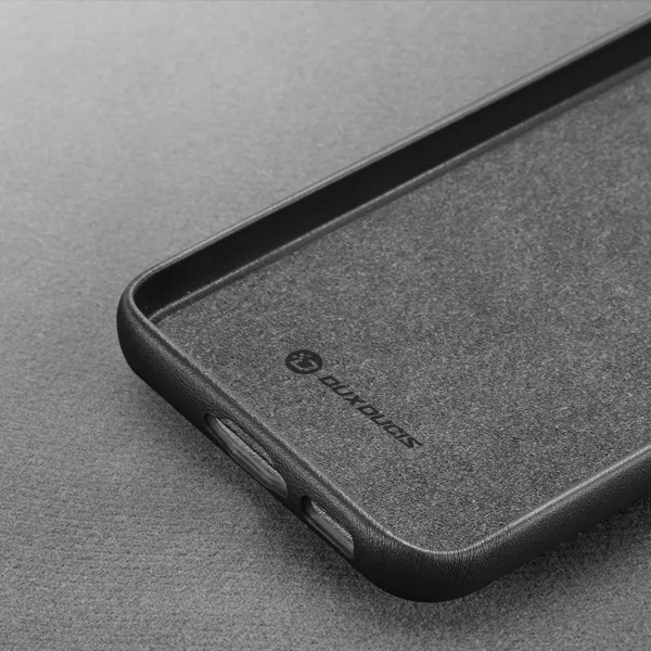 [RETURNED ITEM] Dux Ducis Grit case for Samsung Galaxy S23 elegant case made of artificial leather blackeng